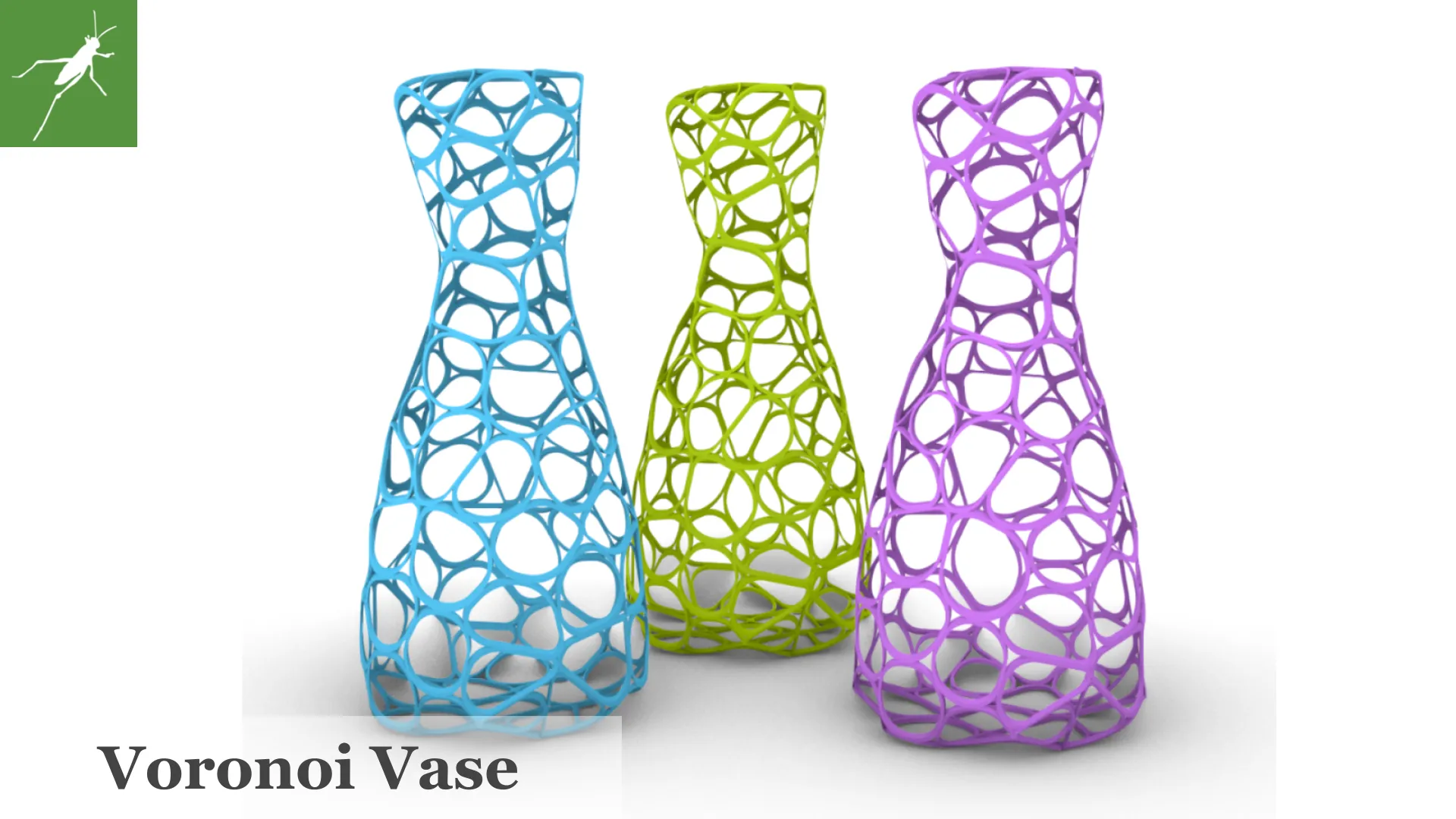 Grasshopper Tutorial】 Voronoi Vase | STUDIO TAMA