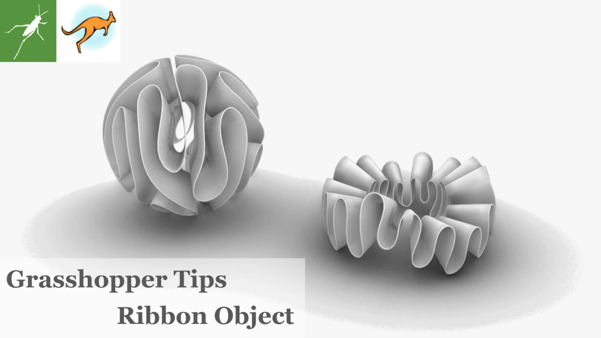 【Grasshopper Tips】Ribbon Object | STUDIO TAMA